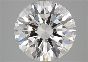 Picture of Natural Diamond 3.59 Carats, Round with Excellent Cut, F Color, VS1 Clarity and Certified by GIA