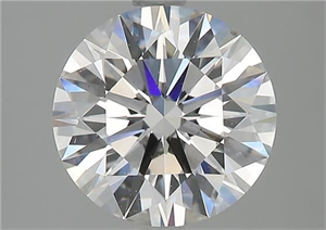 Picture of Natural Diamond 2.21 Carats, Round with Excellent Cut, E Color, VS1 Clarity and Certified by GIA