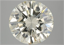 Diamante Natural 3.35 quilates, Redondo , Color M, claridad VS2 y certificado GIA