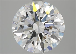 Foto Diamante Natural 3.22 quilates, Redondo , Color E, claridad VS2 y certificado GIA de