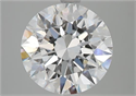 Natural Diamond 3.16 Carats, Round with Excellent Cut, D Color, FL Clarity and Certified by GIA