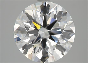 Foto Diamante Natural 3.31 quilates, Redondo , Color F, claridad IF y certificado GIA de