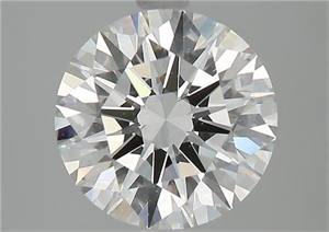Picture of Natural Diamond 2.51 Carats, Round with Excellent Cut, G Color, VVS1 Clarity and Certified by GIA