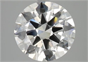 Diamante Natural 3.01 quilates, Redondo , Color I, claridad IF y certificado GIA
