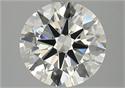 Diamante Natural 2.70 quilates, Redondo , Color L, claridad IF y certificado GIA