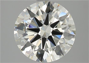 Foto Diamante Natural 2.70 quilates, Redondo , Color L, claridad IF y certificado GIA de