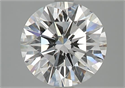 Natural Diamond 2.23 Carats, Round with Excellent Cut, H Color, IF Clarity and Certified by GIA