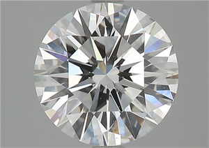 Picture of Natural Diamond 2.23 Carats, Round with Excellent Cut, H Color, IF Clarity and Certified by GIA