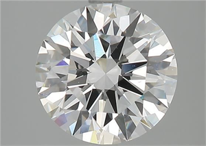 Picture of Natural Diamond 2.13 Carats, Round with Excellent Cut, F Color, VS2 Clarity and Certified by GIA