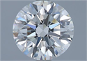 Diamante Natural 1.92 quilates, Redondo , Color J, claridad IF y certificado GIA