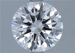 Picture of Natural Diamond 1.82 Carats, Round with Excellent Cut, E Color, VVS2 Clarity and Certified by GIA