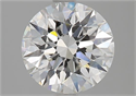 Natural Diamond 1.80 Carats, Round with Excellent Cut, F Color, VS1 Clarity and Certified by GIA