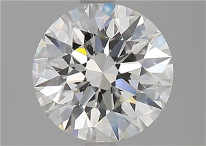 Picture of Natural Diamond 1.80 Carats, Round with Excellent Cut, F Color, VS1 Clarity and Certified by GIA