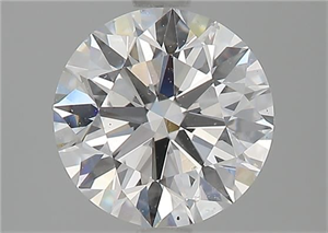 Picture of Natural Diamond 1.80 Carats, Round with Excellent Cut, D Color, VS2 Clarity and Certified by GIA