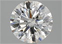 Natural Diamond 1.77 Carats, Round with Excellent Cut, F Color, VS2 Clarity and Certified by GIA