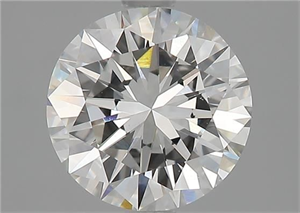 Picture of Natural Diamond 1.68 Carats, Round with Very Good Cut, G Color, VS2 Clarity and Certified by GIA
