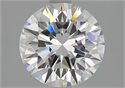 Diamante Natural 1.67 quilates, Redondo , Color E, claridad IF y certificado GIA