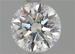 Picture of Natural Diamond 1.37 Carats, Round with Excellent Cut, F Color, VS1 Clarity and Certified by GIA