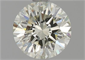 Natural Diamond 1.17 Carats, Round with Very Good Cut, L Color, SI1 Clarity and Certified by GIA
