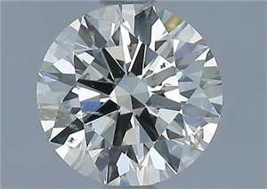 Picture of Natural Diamond 1.13 Carats, Round with Excellent Cut, L Color, I1 Clarity and Certified by GIA