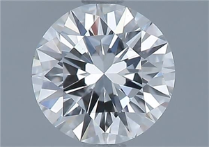 Picture of Natural Diamond 1.11 Carats, Round with Very Good Cut, G Color, IF Clarity and Certified by GIA
