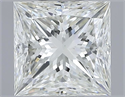 Diamante Natural 1.71 quilates, Princesa , Color J, claridad VS1 y certificado IGI