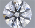 Diamante Natural 0.65 quilates, Redondo , Color F, claridad SI1 y certificado GIA