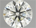 Natural Diamond 1.51 Carats, Round with Very Good Cut, M Color, SI2 Clarity and Certified by GIA