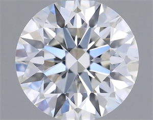 Foto Diamante Natural 0.46 quilates, Redondo , Color G, claridad IF y certificado GIA de