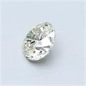 Diamante Natural 0.61 quilates, Redondo , Color L, claridad VVS2 y certificado GIA