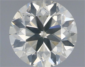 Picture of Natural Diamond 0.70 Carats, Round with Very Good Cut, L Color, SI1 Clarity and Certified by IGI