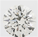 Natural Diamond 1.02 Carats, Round with Excellent Cut, L Color, SI1 Clarity and Certified by IGI
