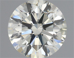 Picture of Natural Diamond 0.72 Carats, Round with Excellent Cut, M Color, SI1 Clarity and Certified by GIA