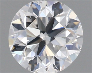 Picture of Natural Diamond 0.96 Carats, Round with Very Good Cut, F Color, SI1 Clarity and Certified by GIA