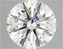 Natural Diamond 3.01 Carats, Round with Excellent Cut, L Color, VVS2 Clarity and Certified by IGI