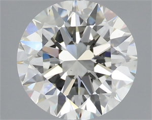Picture of Natural Diamond 2.01 Carats, Round with Excellent Cut, K Color, VS1 Clarity and Certified by GIA