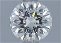Natural Diamond 0.59 Carats, Round with Very Good Cut, J Color, I1 Clarity and Certified by GIA