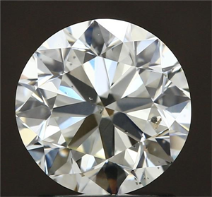 Picture of Natural Diamond 1.50 Carats, Round with Very Good Cut, L Color, SI1 Clarity and Certified by IGI