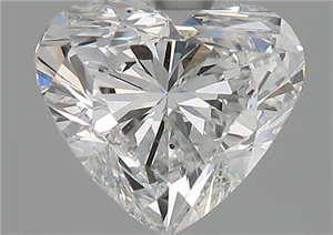 Picture of Natural Diamond 1.90 Carats, Heart with  Cut, E Color, VS2 Clarity and Certified by GIA