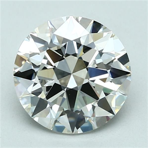 Foto Diamante Natural 2.70 quilates, Redondo , Color I, claridad VVS1 y certificado GIA de