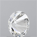 Natural Diamond 0.86 Carats, Round with Excellent Cut, E Color, I1 Clarity and Certified by GIA