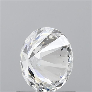 Picture of Natural Diamond 0.86 Carats, Round with Excellent Cut, E Color, I1 Clarity and Certified by GIA