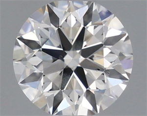 Picture of Natural Diamond 0.40 Carats, Round with Excellent Cut, I Color, SI2 Clarity and Certified by GIA