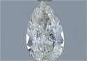 Natural Diamond 0.70 Carats, Pear with  Cut, K Color, VS2 Clarity and Certified by GIA