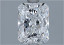 Natural Diamond 1.50 Carats, Radiant with  Cut, E Color, VVS2 Clarity and Certified by GIA