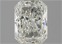 Natural Diamond 1.02 Carats, Radiant with  Cut, H Color, SI1 Clarity and Certified by GIA