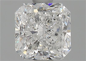 Foto Diamante Natural 1.02 quilates, Radiante , Color F, claridad SI2 y certificado GIA de