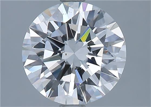 Picture of Natural Diamond 2.00 Carats, Round with Excellent Cut, G Color, VS2 Clarity and Certified by GIA
