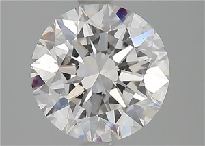 Picture of Natural Diamond 1.80 Carats, Round with Excellent Cut, E Color, VS2 Clarity and Certified by GIA