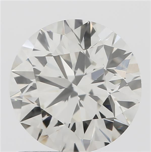 Picture of Natural Diamond 0.86 Carats, Round with Excellent Cut, L Color, VVS1 Clarity and Certified by IGI